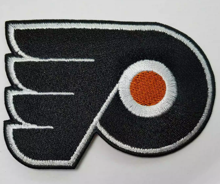 Philadelphia Flyers Logo Iron on Patch 6.4cmx9cm